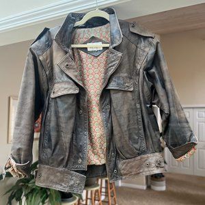 Vintage Winlit Brown 80's Leather Jacket